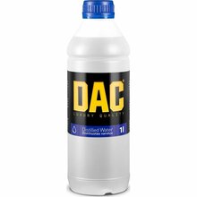 Destilleeritud vesi Dac, 1 L