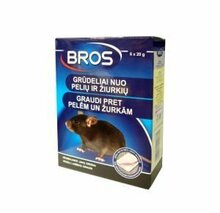 Teravili hiirte ja rottide vastu Bros, 120 g