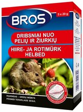 Helbed hiirte ja rottide vastu Bros, 100 g