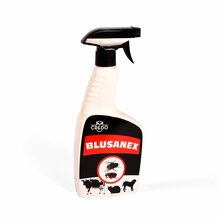 Vedelik lemmikloomade asemete kirpude vastu Credo Blusanex, 500 ml