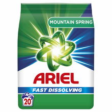 Pesupulber Ariel Mountain Spring, 20 pesukorda, 1,1 kg