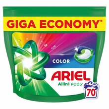 Pesukapslid Ariel All-in-1 PODS Color, 70 tk