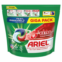 Pesukapslid Ariel Extra Clean, 60 tk