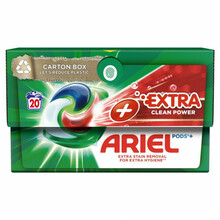 Pesukapslid Ariel Extra Clean, 20 tk