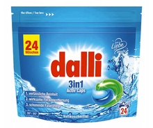 Pesukapslid Dalli Aktiv 3in1, 24 tk