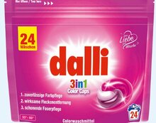 Pesukapslid Dalli Color 3in1, 24 tk