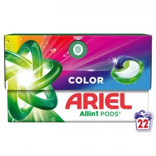 Pesukapslid Ariel Color, 22 tk