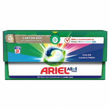 Pesukapslid Ariel Color, 31 tk