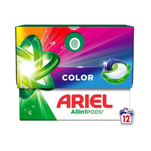 Pesukapslid Ariel Color, 12 tk