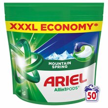 Pesukapslid Ariel All-in-1 PODS Mountain Spring, 50 tk