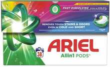 Pesukapslid Ariel Allin1 Color, 38 tk