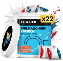 Nõudepesumasina kapslid Frischer 3-in-1, 22 tk