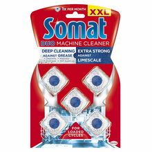 Nõudepesumasina puhastusvahend Somat Duo Machine Cleaner, 5 x 20 g