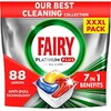 Nõudepesumasina tabletid Fairy Platinum Plus All In One Lemon, 88 tk