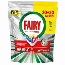 Nõudepesumasina kapslid Fairy Platinum Plus, 40 tk