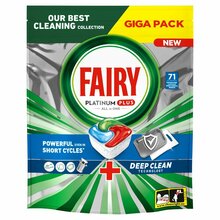 Nõudepesumasina kapslid Fairy Platinum+ Deep Clean, 71 tk