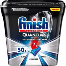 Nõudepesutabletid Finish Quantum Ultimate, 50 tk