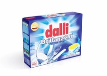 Nõudepesumasina tabletid Dalli Brillanz, 40 tk