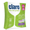 Ökoloogilised nõudepesutabletid Claro Multi, 50 tk