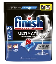 Nõudepesumasina kapslid Finish Powerball Ultimate All in 1 Regular, 60 tk