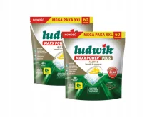 Nõudepesukapslid Ludwik Maxx Power Plus, 60 tk