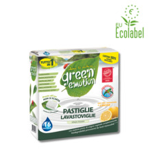 Ökoloogilised nõudepesumasina tabletid Green Emotion, Citrina, 16 tk