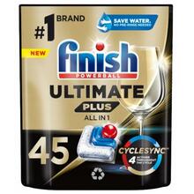 Nõudepesumasina kapslid Finish Ultimate Plus, 45 tk
