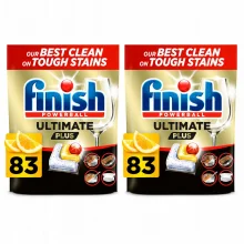 Nõudepesukapslid Finish Ultimate Plus Lemon, 83 tk