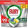 Nõudepesumasina tabletid Fairy Platinum All In One Lemon, 90 tk