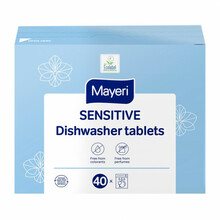 Nõudepesumasina tabletid Mayeri Sensitive, 40 tk