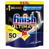Nõudepesutabletid Finish All in 1 Ultimate Lemon, 50 tk