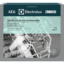 Rasvaeemaldusvahend nõudepesumasinatele Electrolux Super Clean M3DCP200, 2x50 g