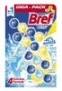 WC-puhastus- ja värskenduskapslid Bref SVR Lemon + Ocean, 4 x 50 g