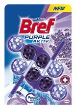 Tualetipuhastus- ja värskenduskapsel Bref Power Purple Lavender, 2 x 50 g