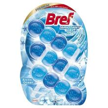 Tualetipuhasti-värskendaja Bref Brilliant Arctic Ocean, 3 x 42 g