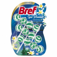 WC-puhasti-värskendaja Bref Spa Moments Serenity, 3 x 50 g