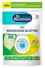 Tualeti puhastuslehed Dr. Beckmann Magic Leaves Citrus Sensation, 20 tk