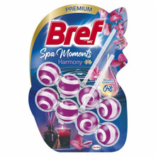 WC-puhastus- ja värskenduskapsel Bref Spa Moments Harmony, 2 x 50 g