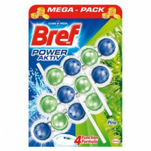 Tualetipuhastuspadi Bref Power Aktiv Pine, 3 x 50 g
