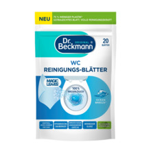 Tualeti puhastuslapid Dr. Beckmann Ocean Breeze, 20 tk