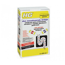 Torupuhastusvahend HG Duo, 2 x 500 ml