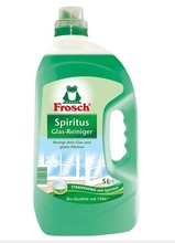 Klaasipuhastusvahend Frosch, piiritusega, 5000 ml
