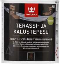 Puhastusvahend puitpindadele Tikkurila Terrasi-Ja Kalustepesu, 0,5 l