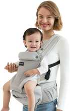 Kandekott Momcozy Move2Fit, 2in1, puusatoega, võrguga, hall