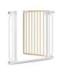 Turvavärav Lionelo Truus Slim, 105 x 3 x 80 cm, valge/naturaalne