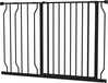 Turvavärav PawHut, 75-115 cm, must
