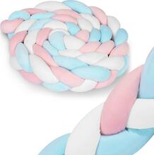 Voodikaitse Ricokids, 3 m, sinine-roosa