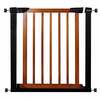 Turvavärav Springos SG0003C, 75-110 cm, pruun/must