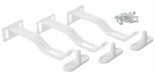 Ukse ja sahtli turvalukk Dreambaby Dual Action Ultralock, valge, 3 tk