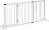 Lemmiklooma turvavärav PawHut, vabaltseisev, 113-166 x 36 x 71 cm